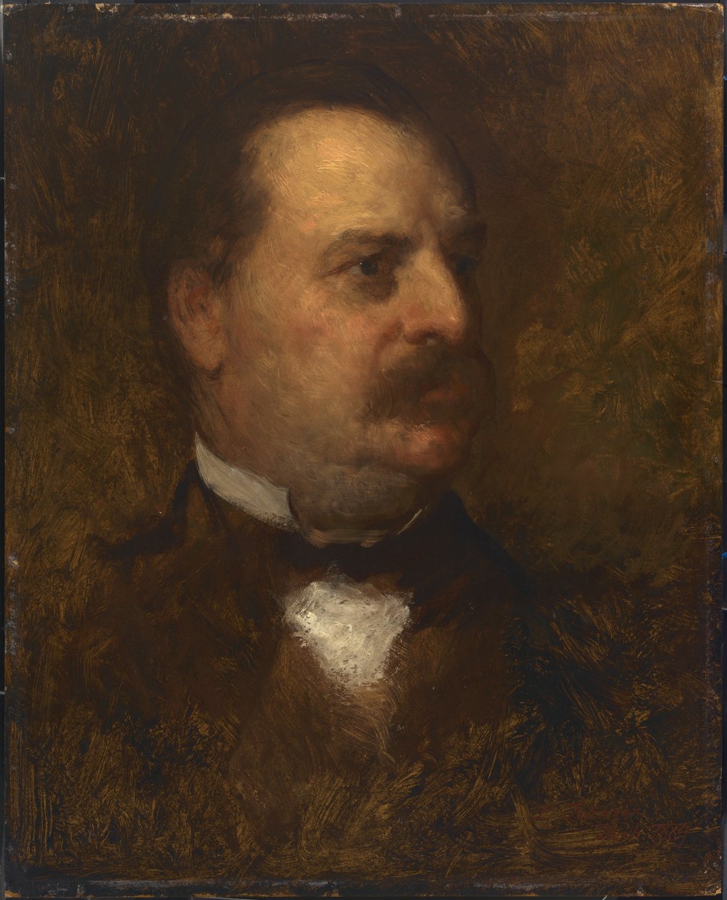 Grover Cleveland, 1884. autorstwa Eastman Johnson