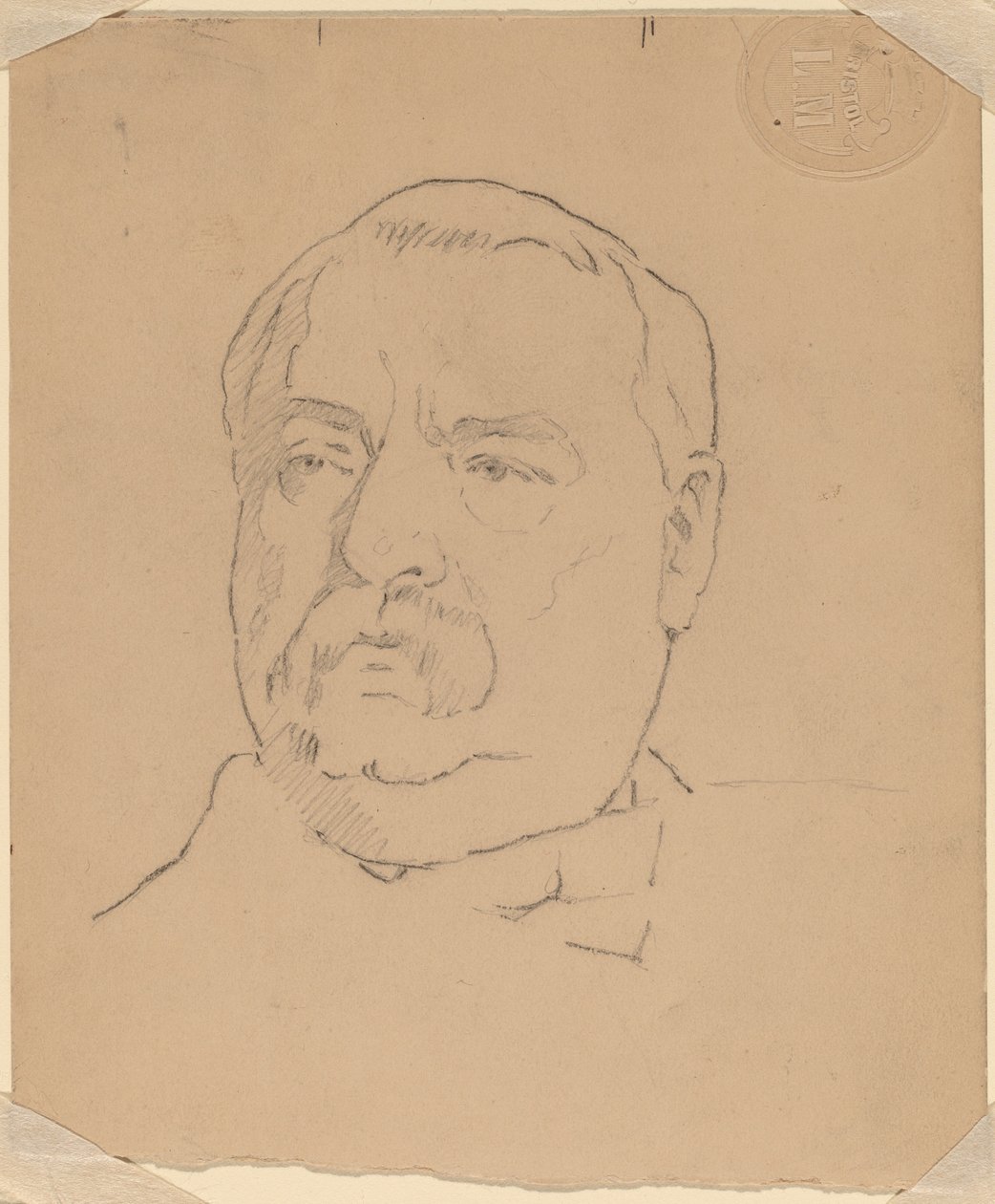 Grover Cleveland [odbyt] autorstwa Eastman Johnson