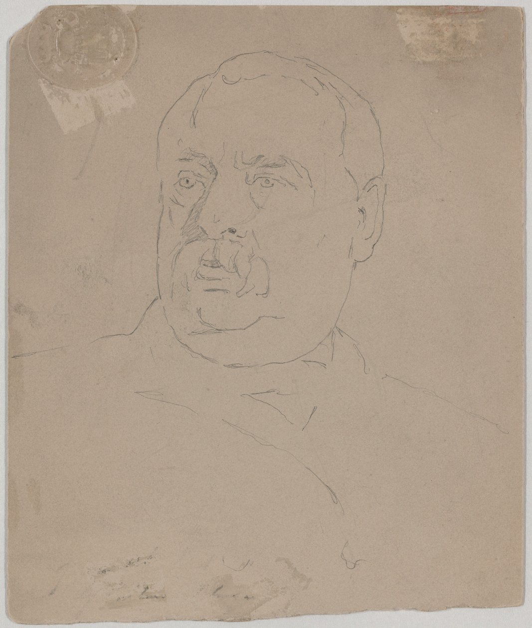 Grover Cleveland [verso] autorstwa Eastman Johnson