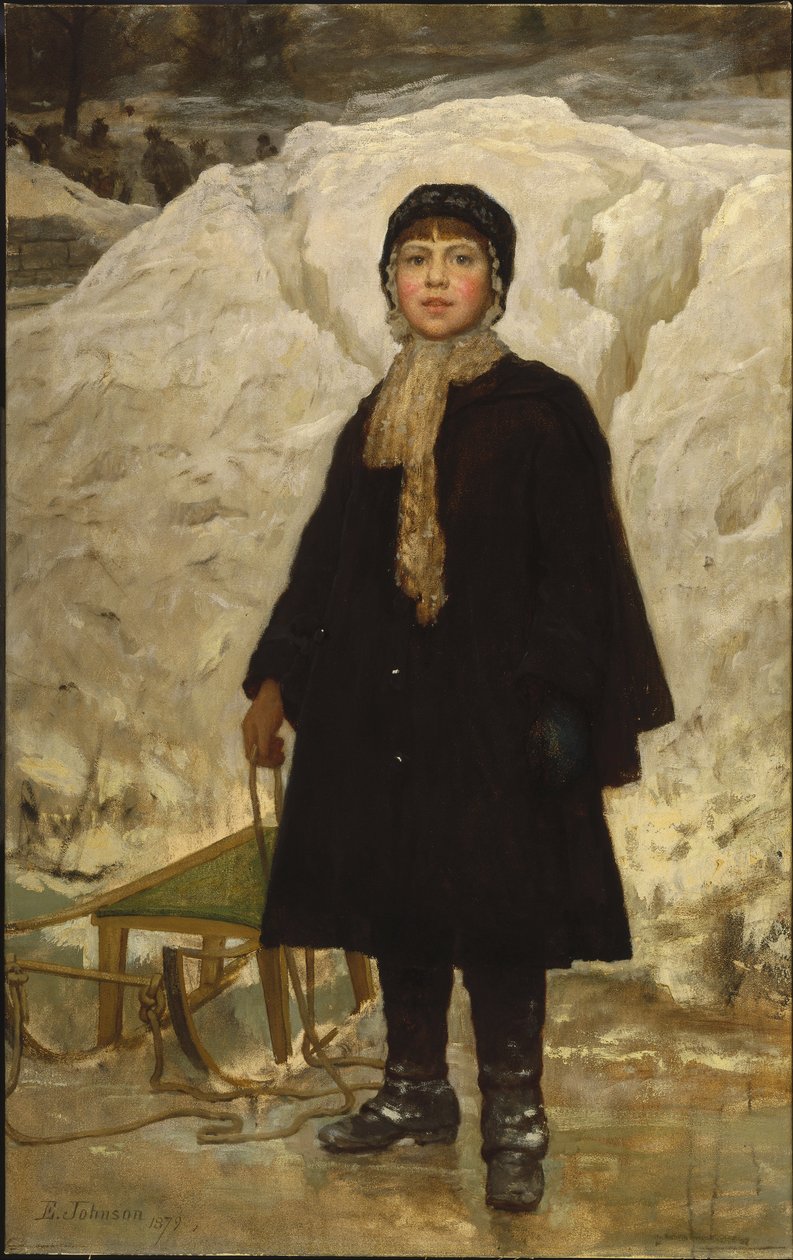 Portret dziecka autorstwa Eastman Johnson