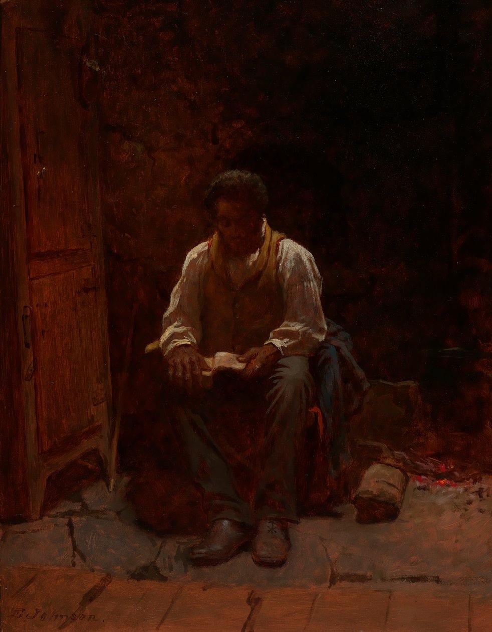 Pan jest moim pasterzem, 1863. autorstwa Eastman Johnson