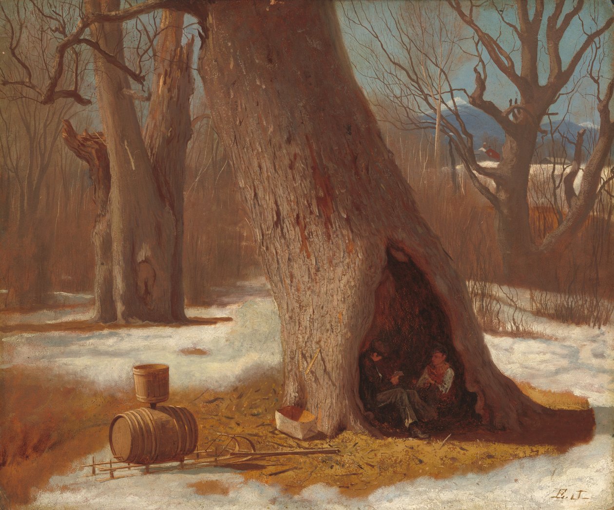 Wagarowicze, ok. 1870. autorstwa Eastman Johnson