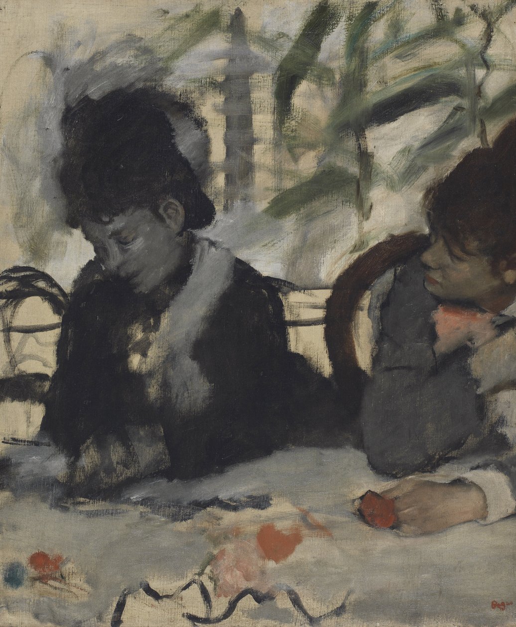 W kawiarni, ok. 1875-7 autorstwa Edgar Degas