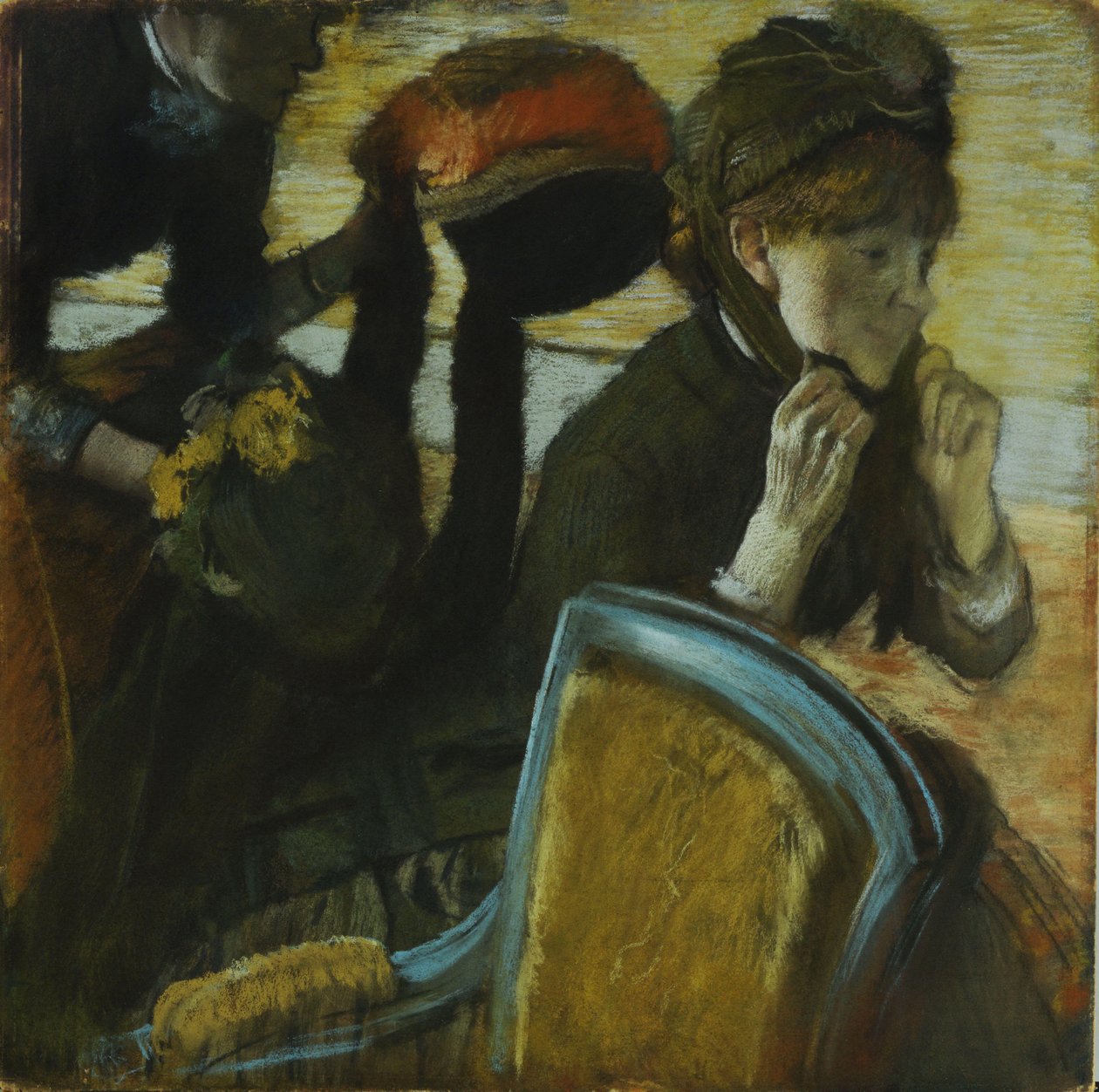 U Millinerów autorstwa Edgar Degas