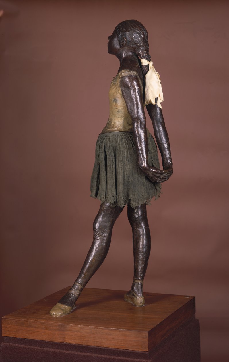 Tancerka baletowa, ubrana (brąz) autorstwa Edgar Degas