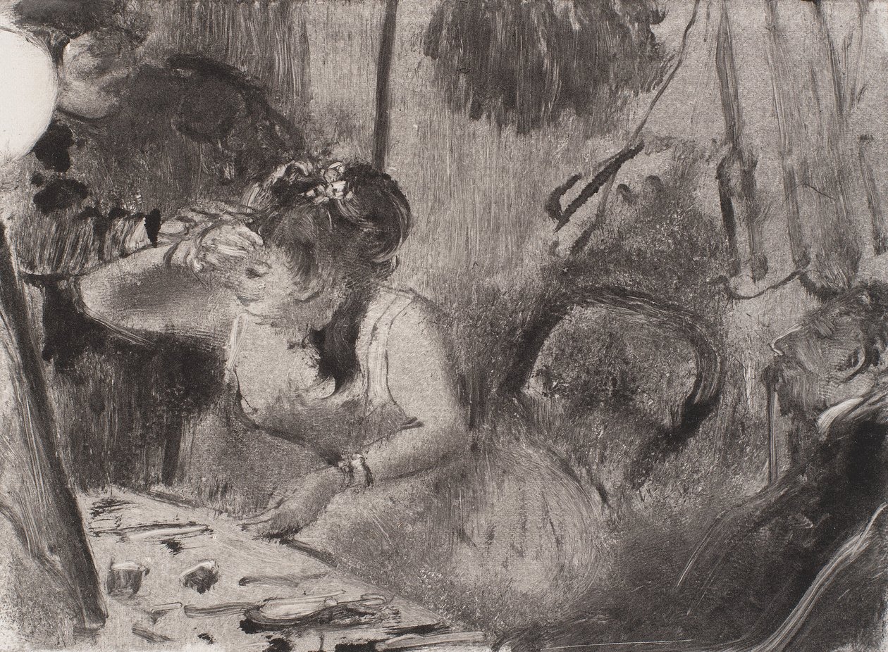 Intymność autorstwa Edgar Degas