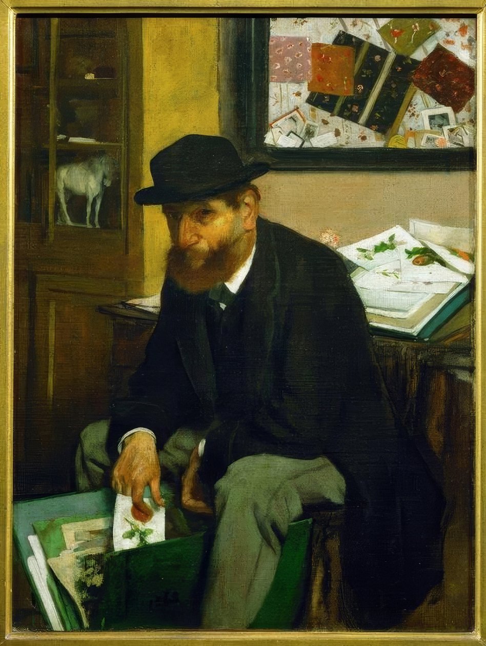 Miłośnik odbitek autorstwa Edgar Degas