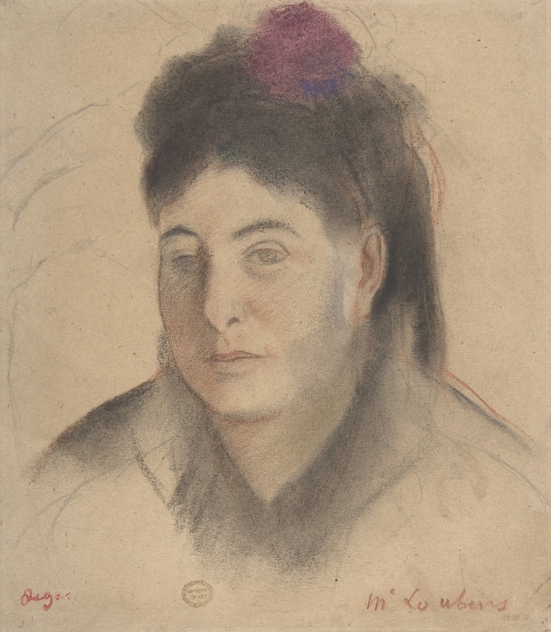 Madame Loubens autorstwa Edgar Degas