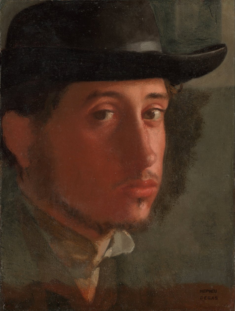 Autoportret autorstwa Edgar Degas