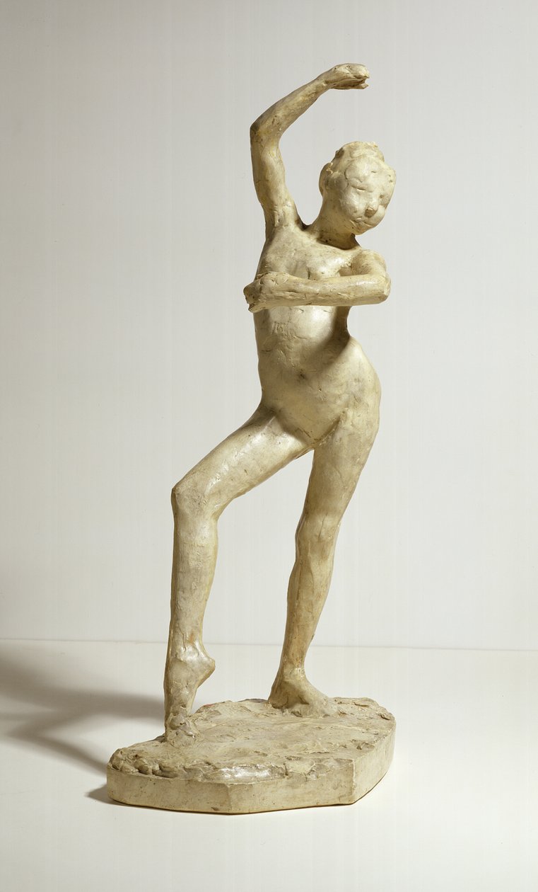 Taniec hiszpański (tynk) autorstwa Edgar Degas