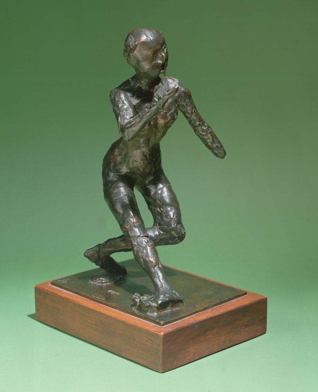 Curtsey, c.1896 (brąz) autorstwa Edgar Degas
