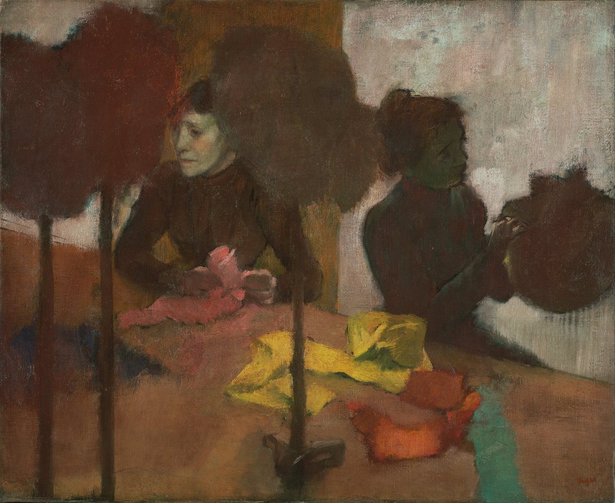 Millinerzy autorstwa Edgar Degas