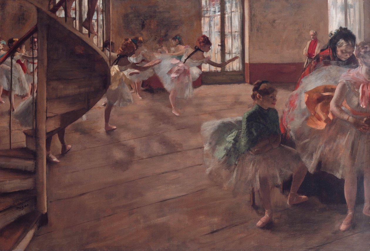 Próba autorstwa Edgar Degas