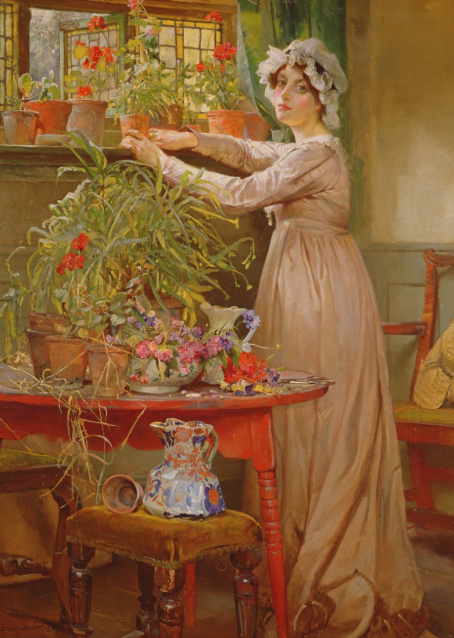 Układanie kwiatów autorstwa Edgar Bundy