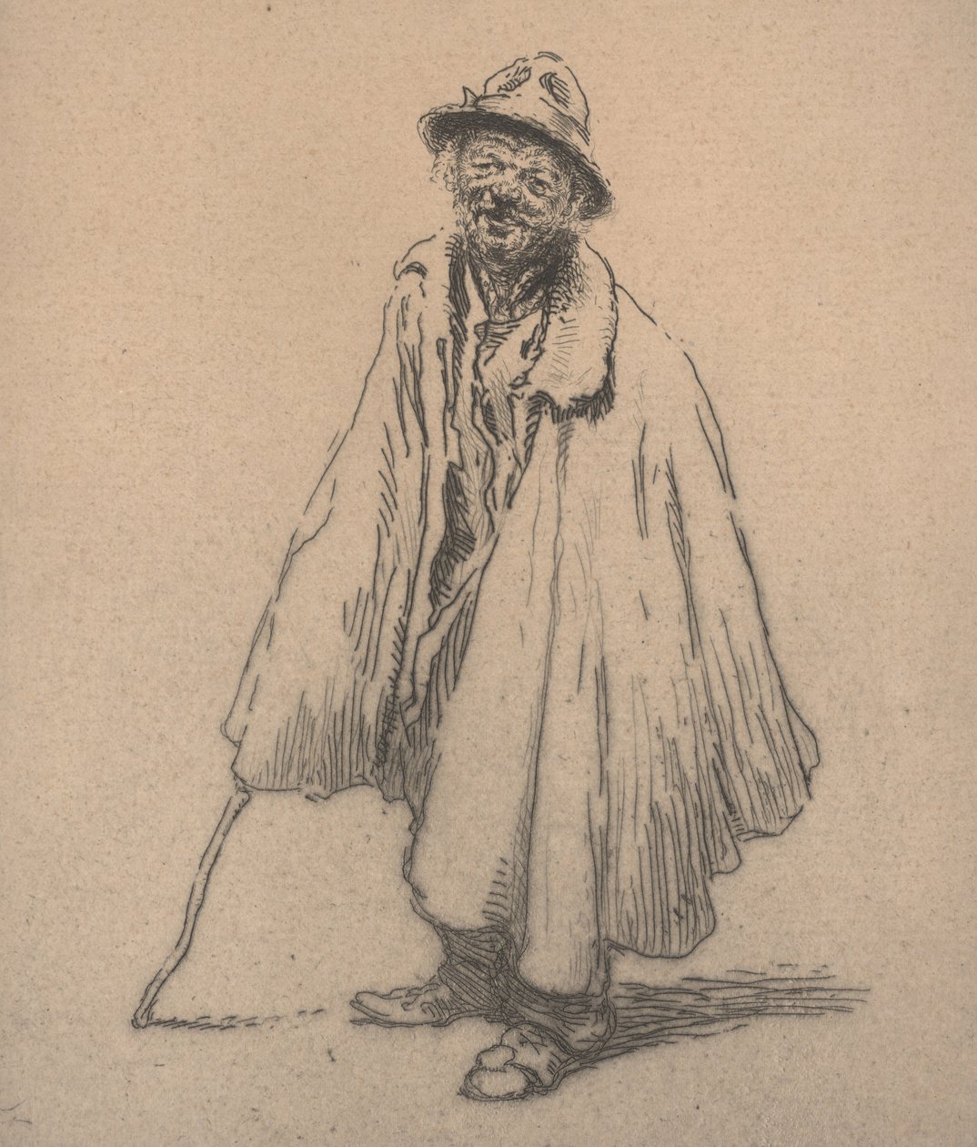 Francesconi, Wenecja, początek XX w. (akwaforta) autorstwa Edgar Chahine