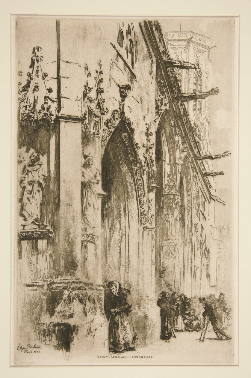 Saint Germain L autorstwa Edgar Chahine