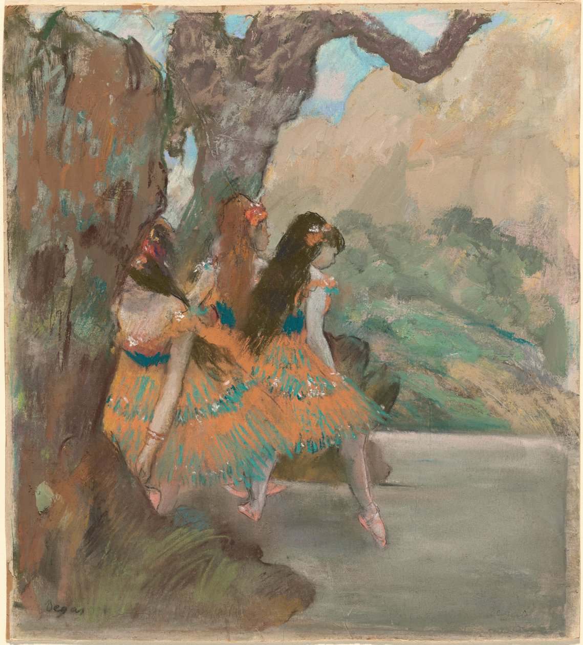 Tancerze baletowi, ok. 1877. autorstwa Edgar Degas