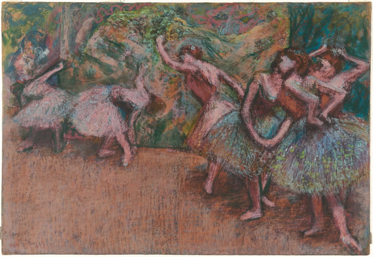 Scena baletowa autorstwa Edgar Degas