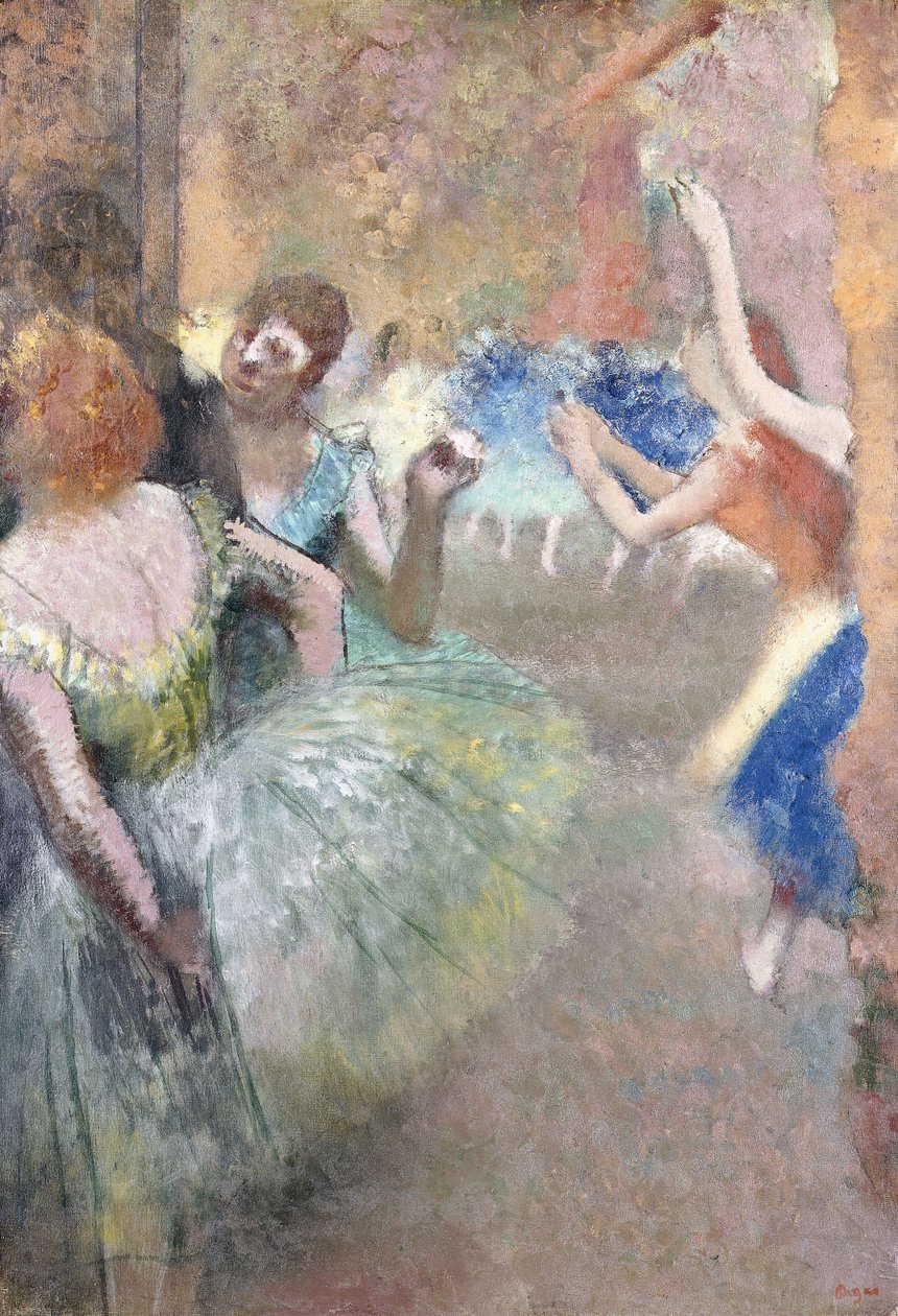 Scena baletowa, ok.1885 autorstwa Edgar Degas