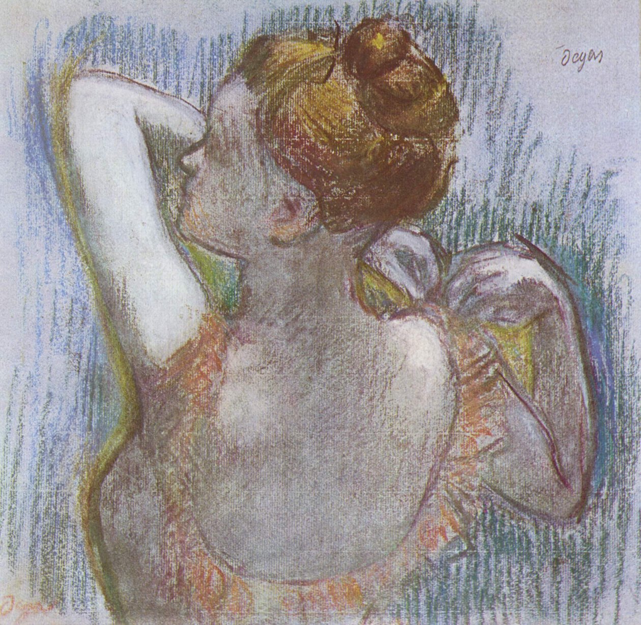 Tancerz autorstwa Edgar Degas