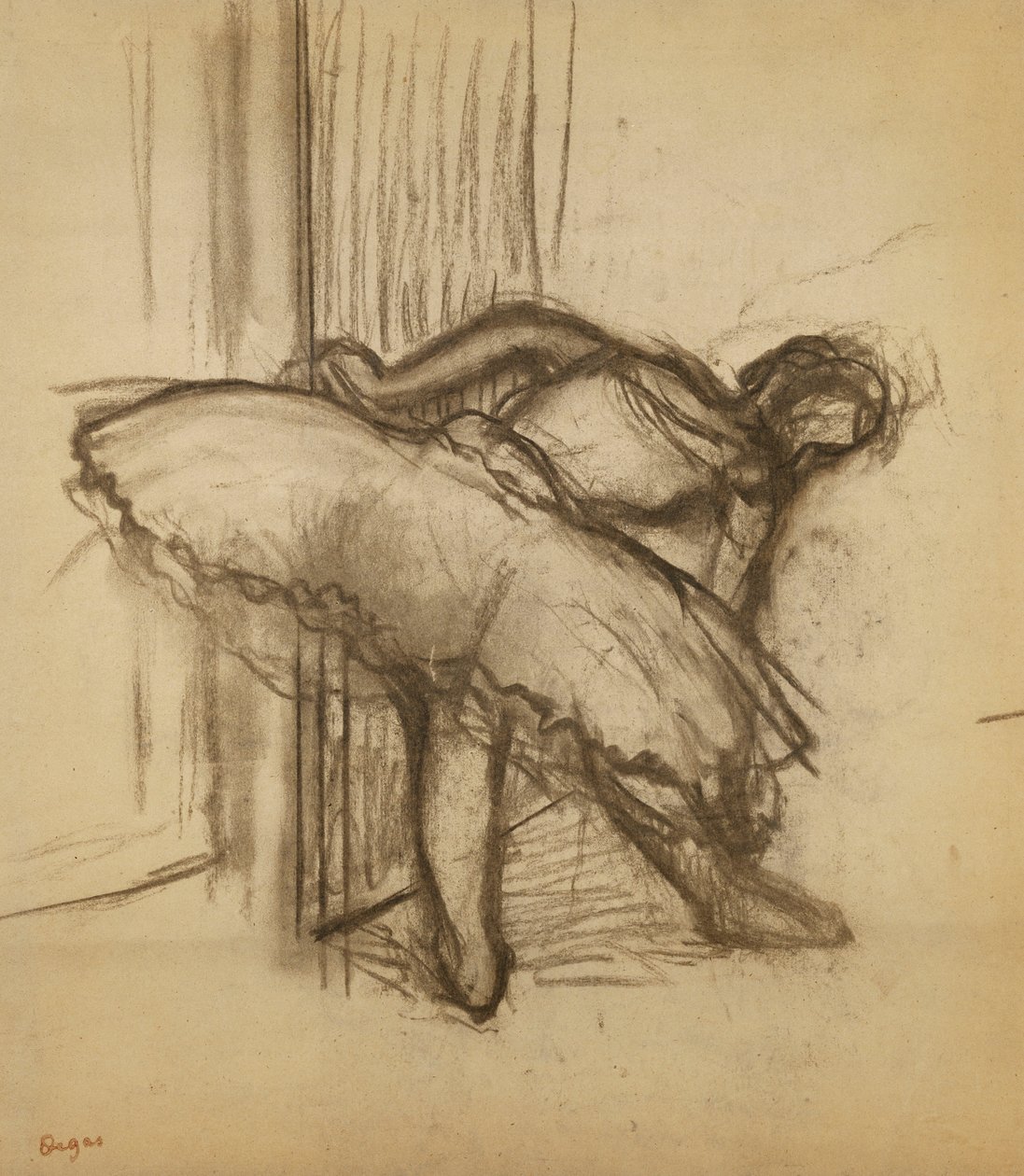 tańczyć; Tancerz, autorstwa Edgar Degas