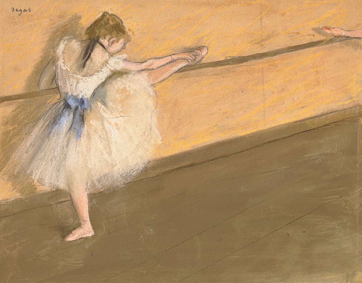 Tancerka w barze autorstwa Edgar Degas