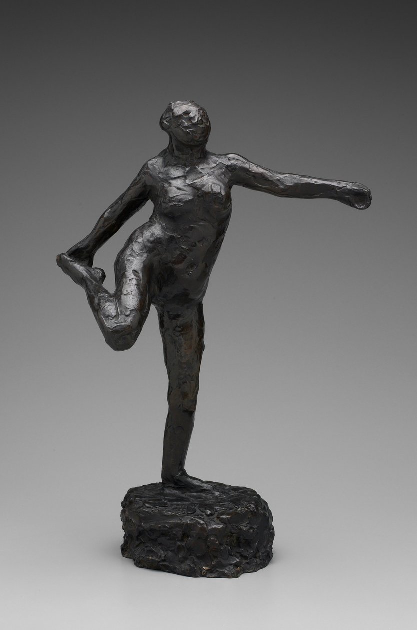 Tancerka w Arabesque (brąz) autorstwa Edgar Degas