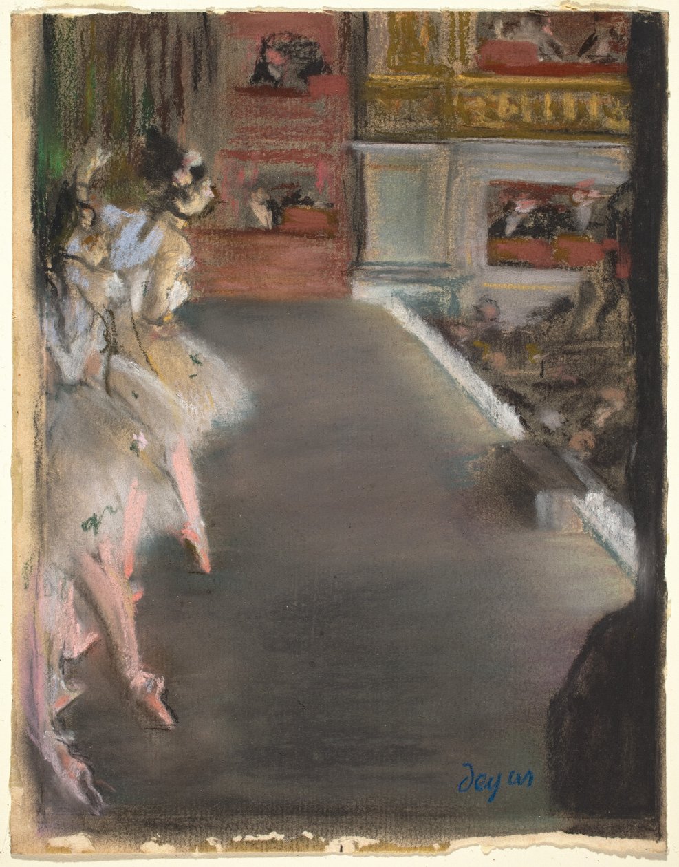 Tancerze w Starej Operze autorstwa Edgar Degas