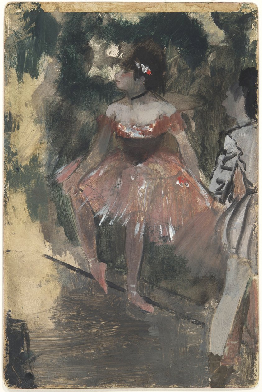 Tancerki, ok. 1878 (olej i grafit na karcie) autorstwa Edgar Degas
