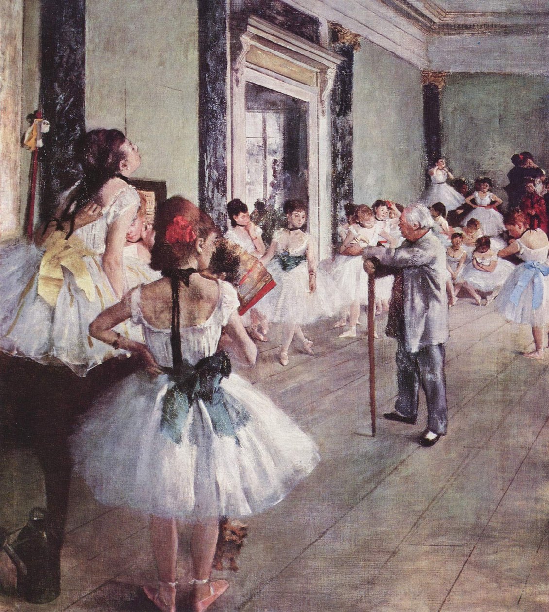 Zajęcia taneczne autorstwa Edgar Degas