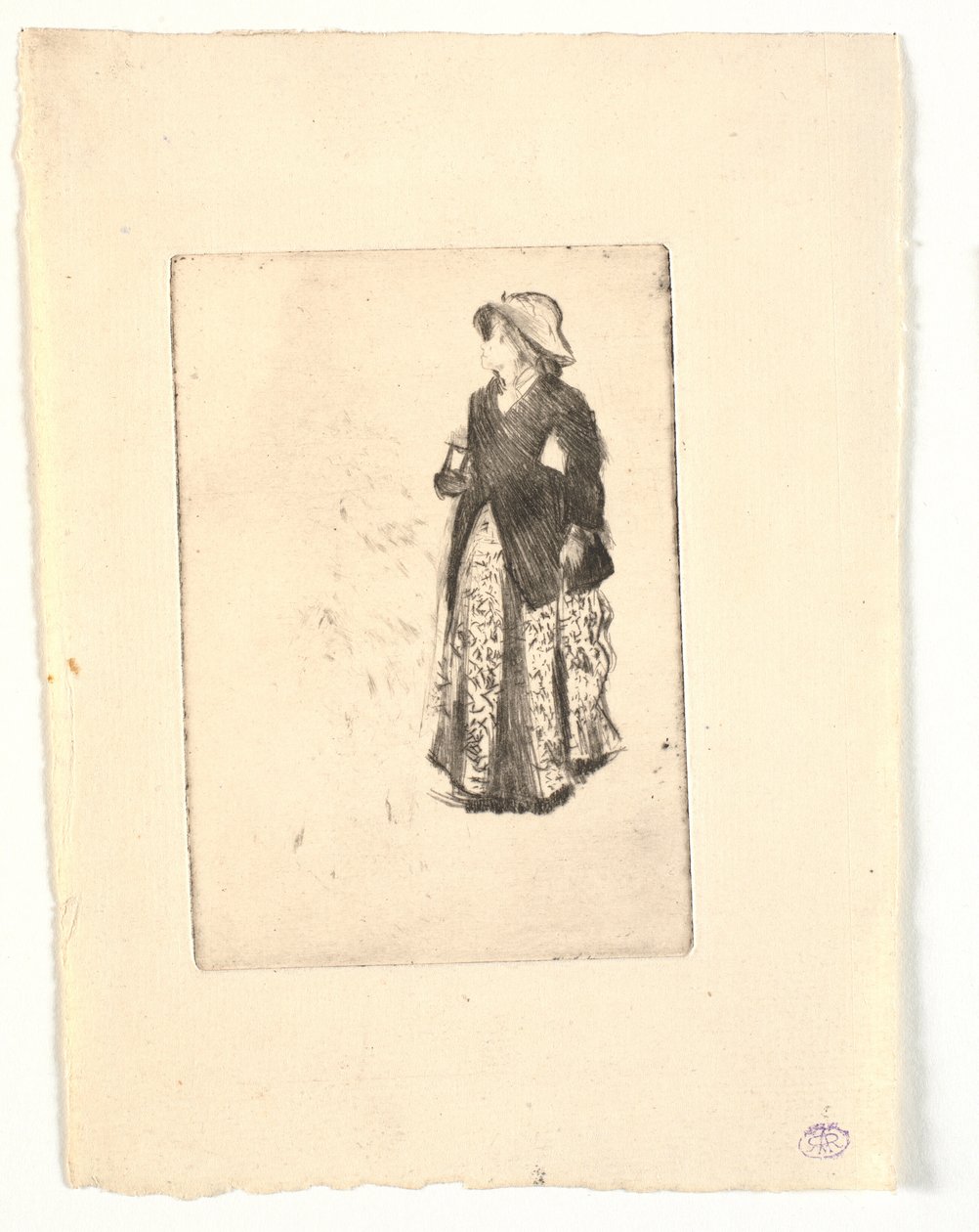 Ellen André autorstwa Edgar Degas
