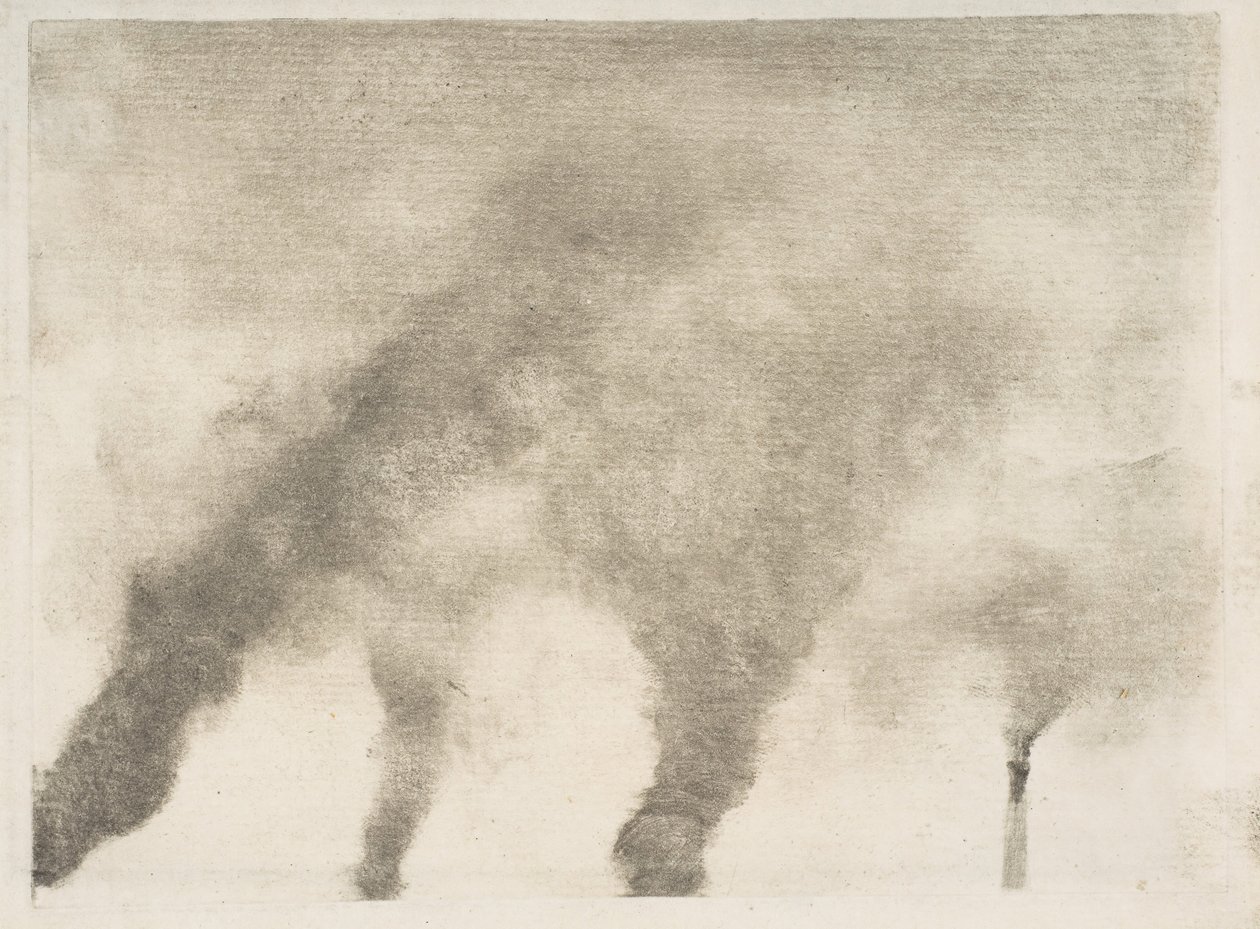Dym fabryczny, 1877-79. autorstwa Edgar Degas