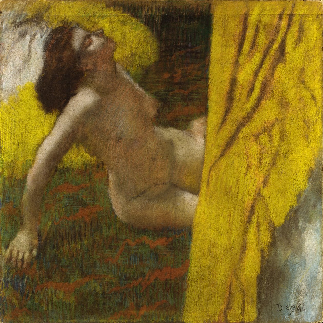 Akt kobiecy, ok. 1885-1886. autorstwa Edgar Degas