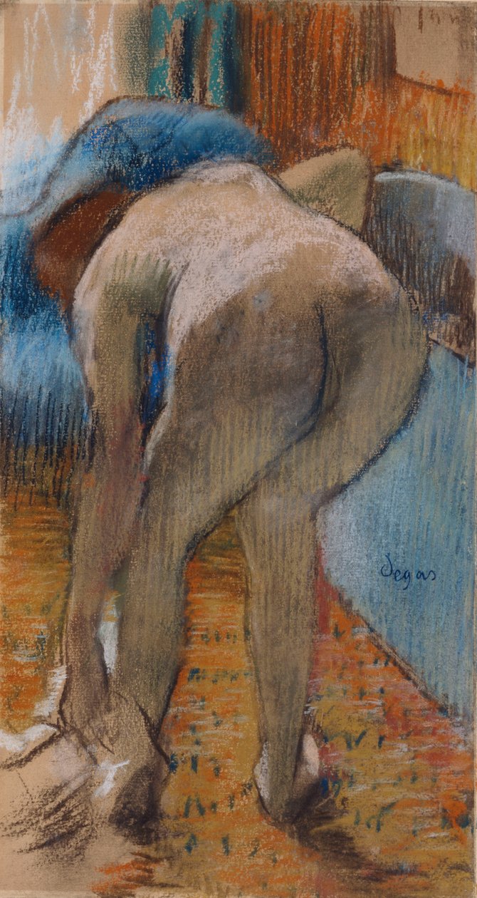 Wyjście z wanny autorstwa Edgar Degas
