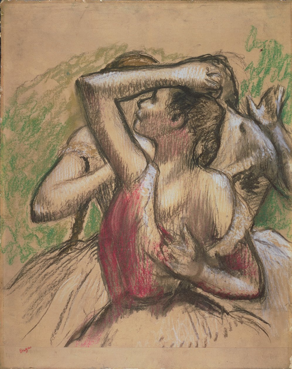 Grupa Tancerzy autorstwa Edgar Degas