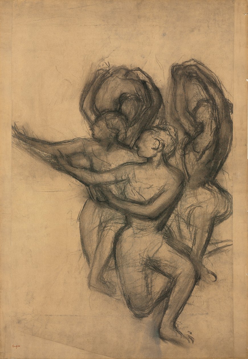 Grupa Tancerzy; Grupa Tancerzy, ok. 1895-1900 autorstwa Edgar Degas