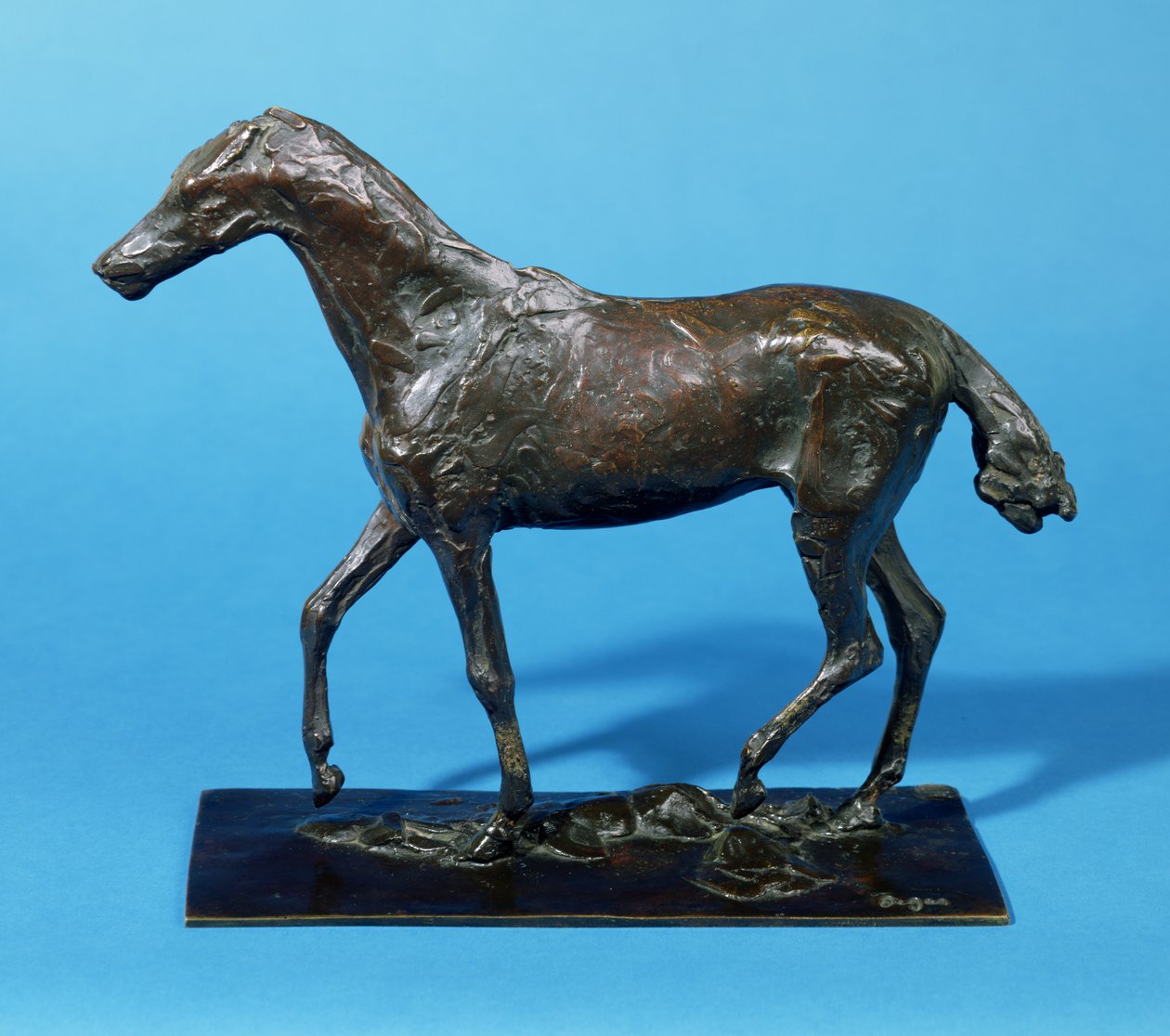 Spacery konne (brąz) autorstwa Edgar Degas