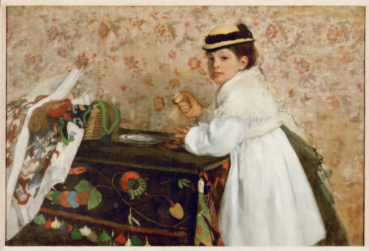 Hortensja Valpincon autorstwa Edgar Degas