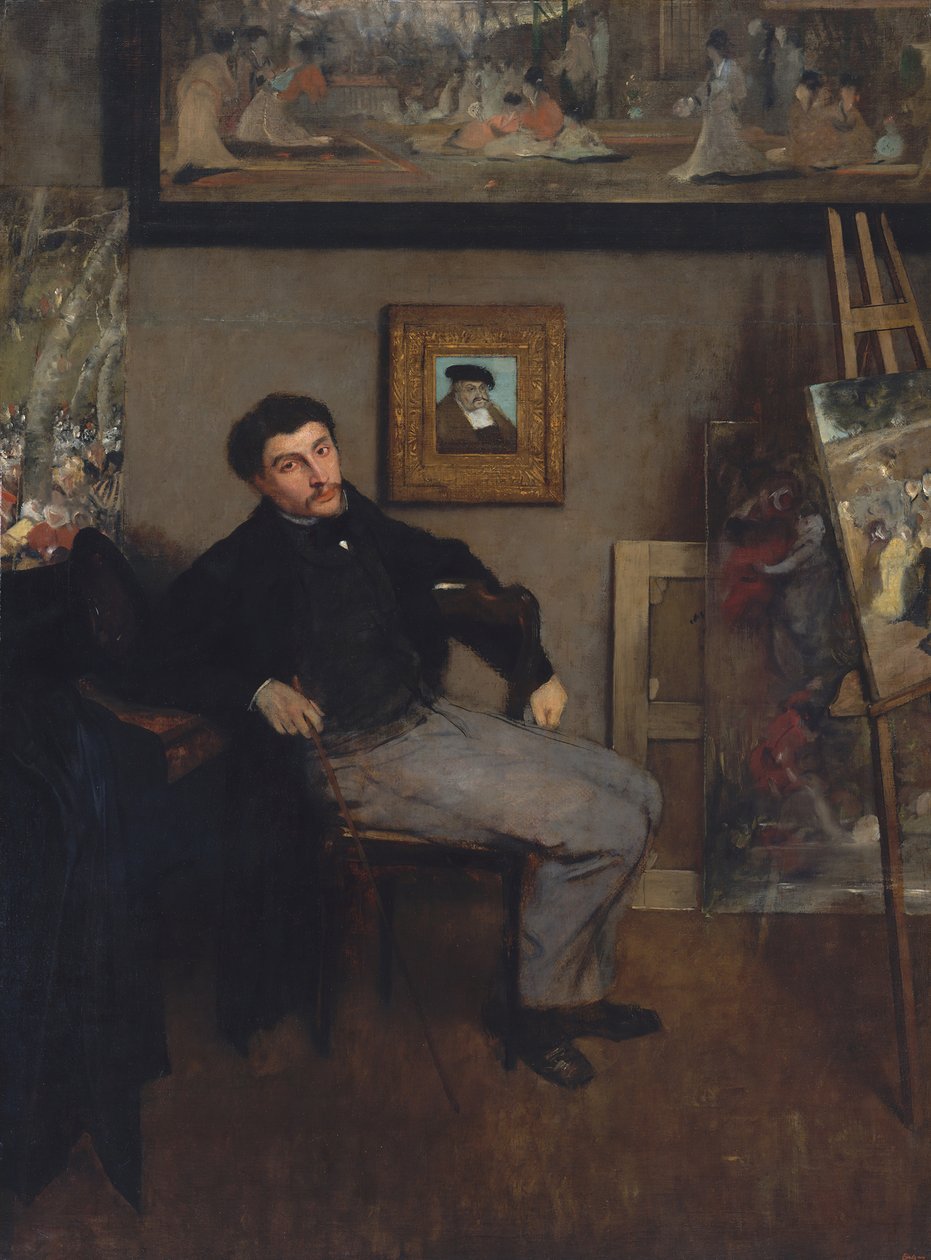 James-Jacques-Joseph Tissot 1836-1902, ca. 1867-68. autorstwa Edgar Degas