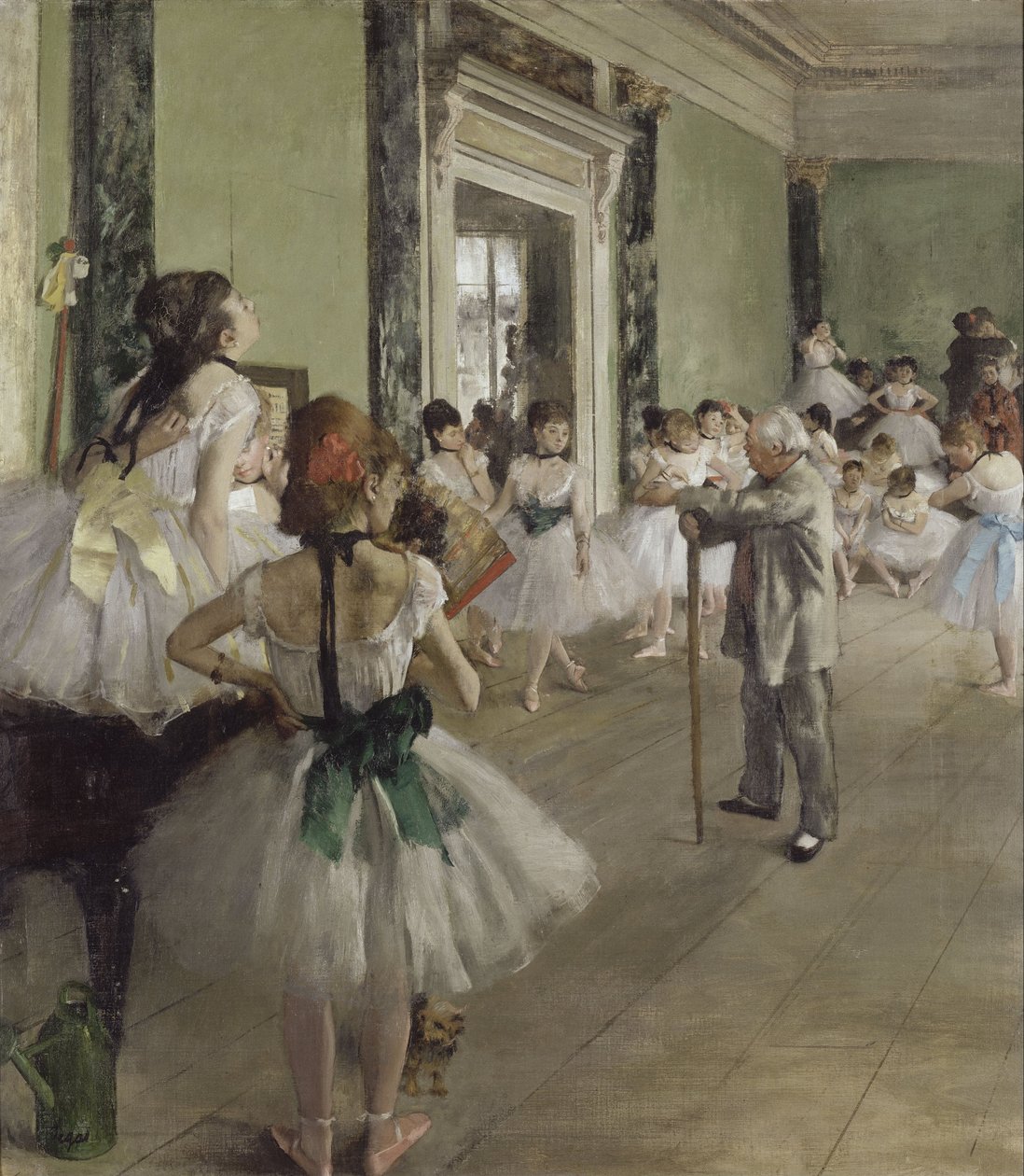 Zajęcia taneczne autorstwa Edgar Degas