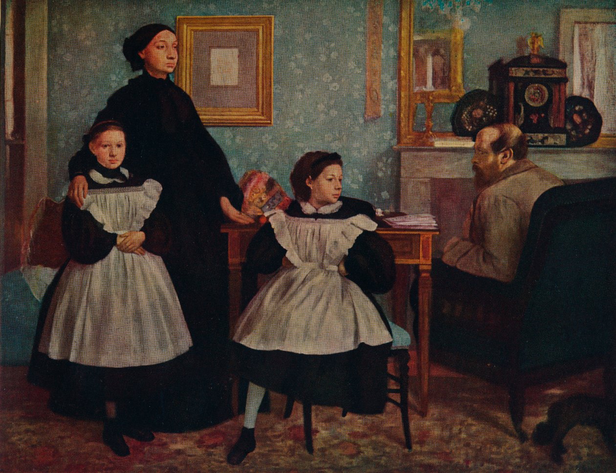 Rodzina Bellellich, ok. 1867 r. autorstwa Edgar Degas