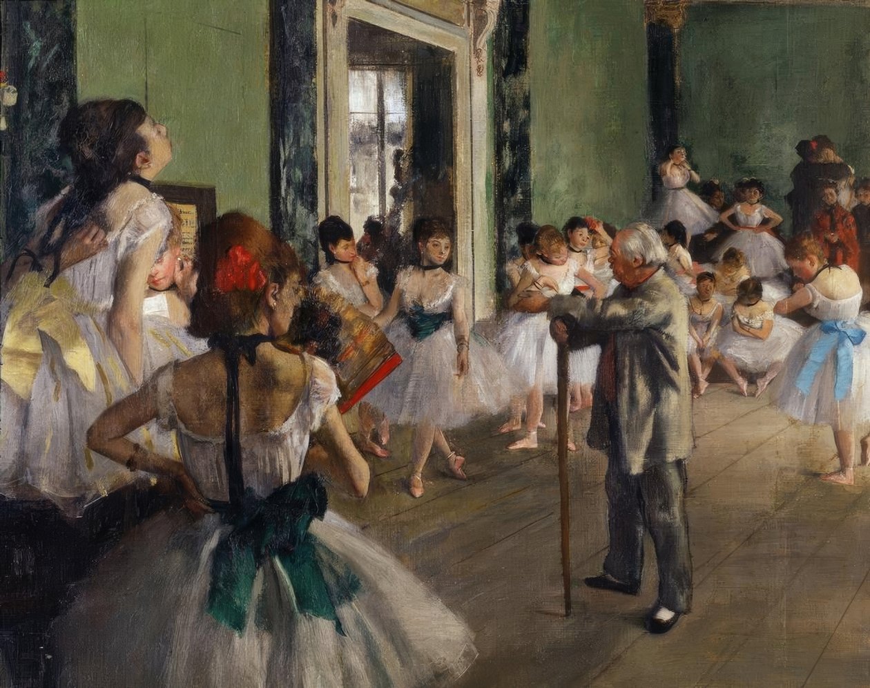 Zajęcia taneczne autorstwa Edgar Degas