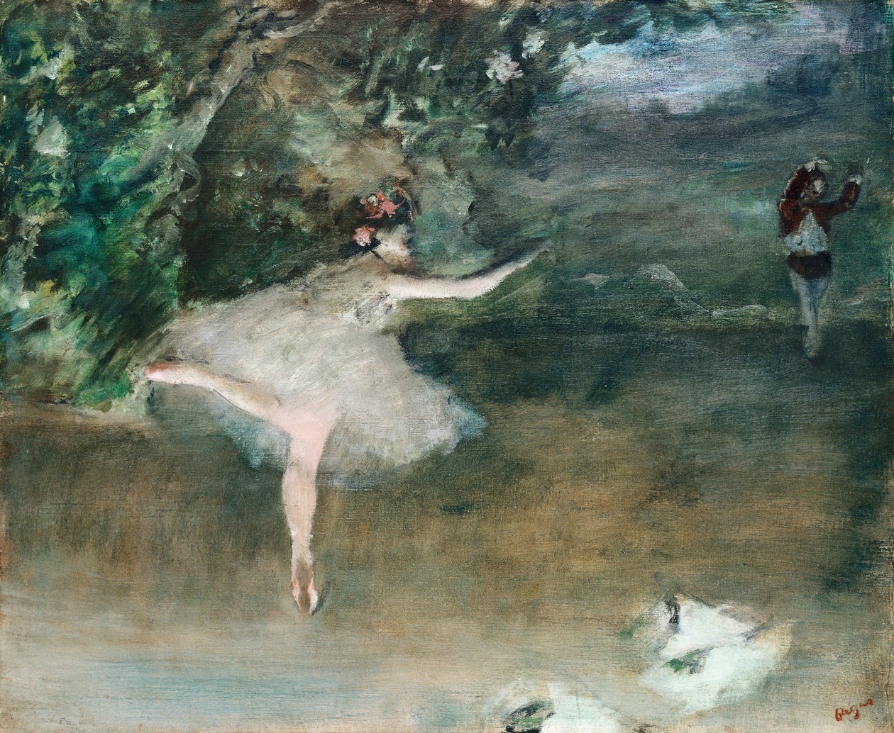 Kolce, ok. 1877-1878 (olej na płótnie) autorstwa Edgar Degas