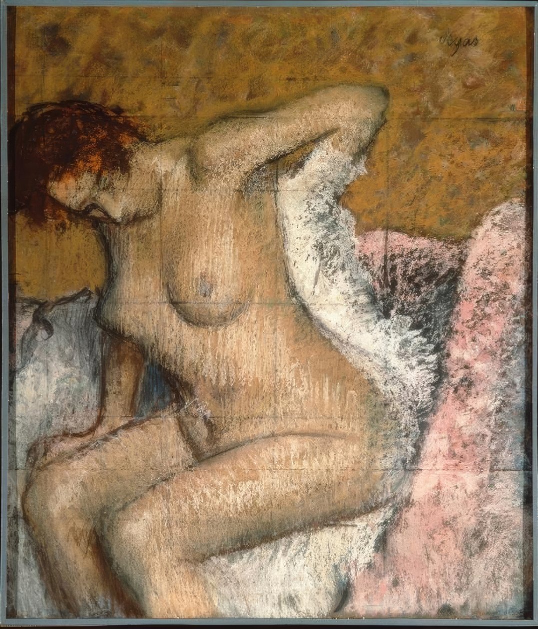 Po kąpieli autorstwa Edgar Degas