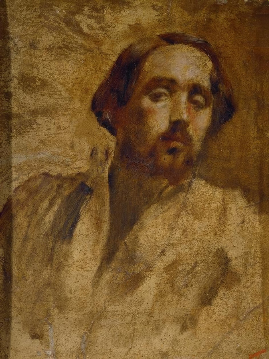 Portret artysty w stroju studyjnym autorstwa Edgar Degas