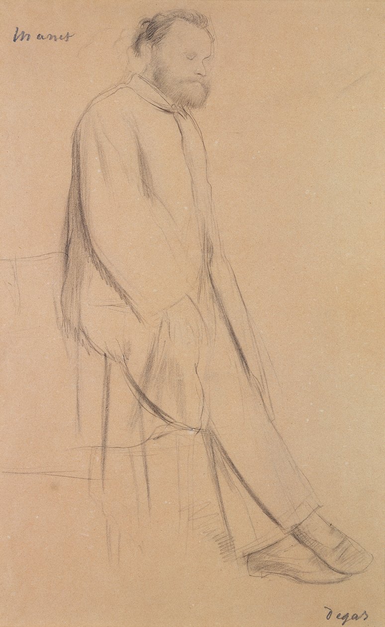 Portret Edouarda Maneta (1832-83) autorstwa Edgar Degas