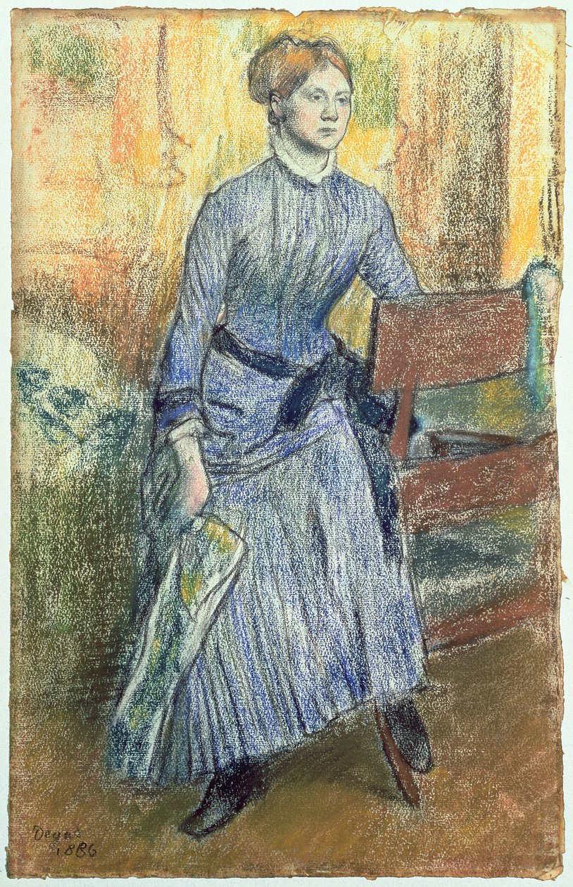 Portret Helene Rouart autorstwa Edgar Degas