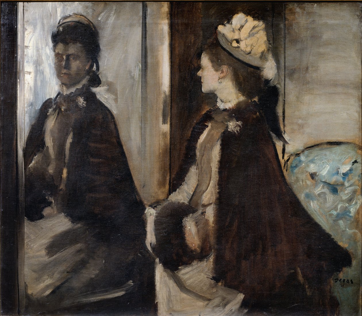 Portret Madame Jeantaud autorstwa Edgar Degas
