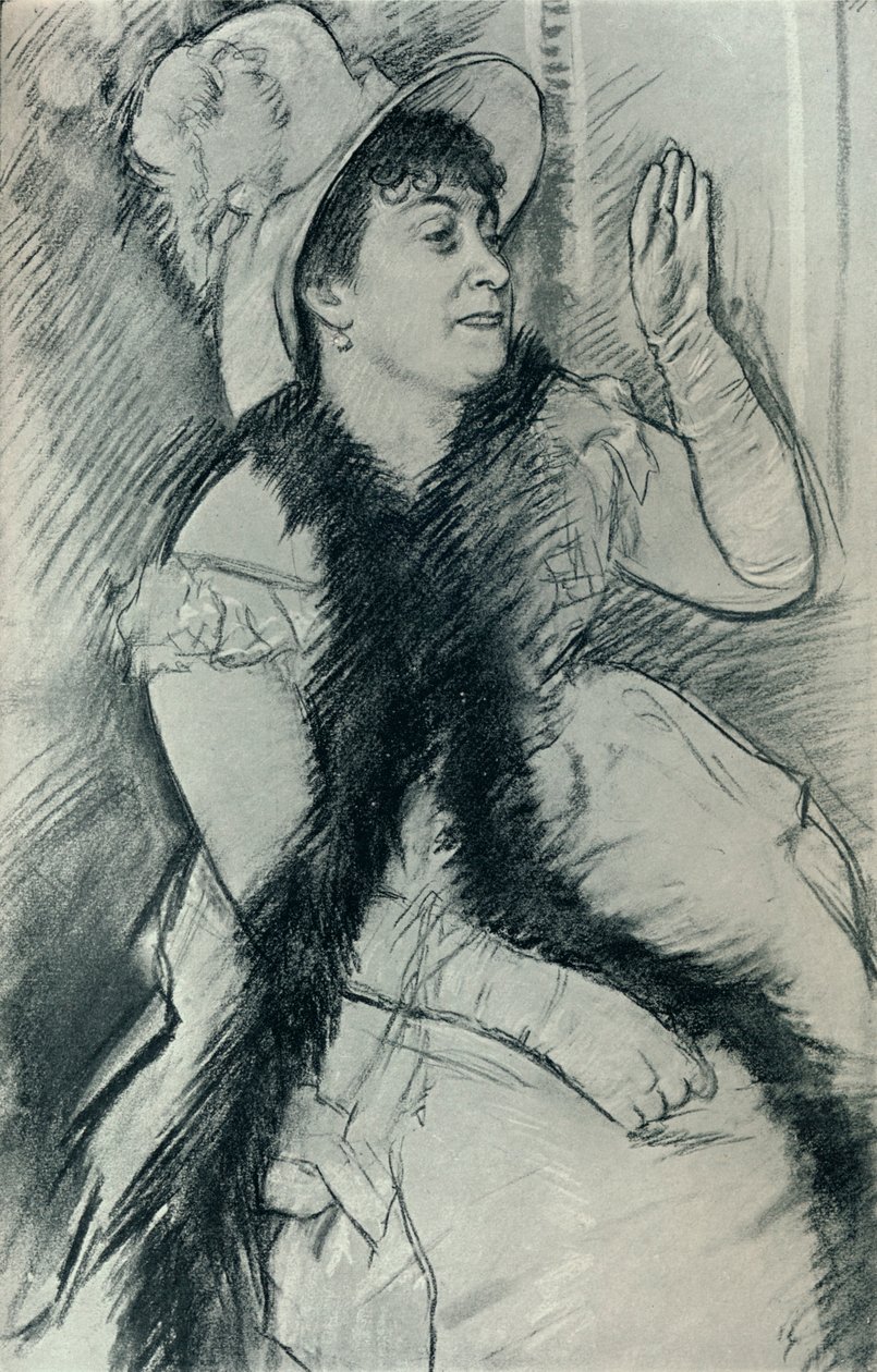 Portret Madame X, ok. XIX w. autorstwa Edgar Degas