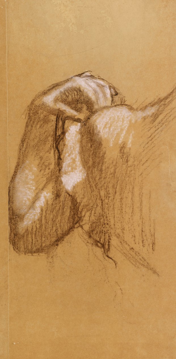 Studium ramienia autorstwa Edgar Degas